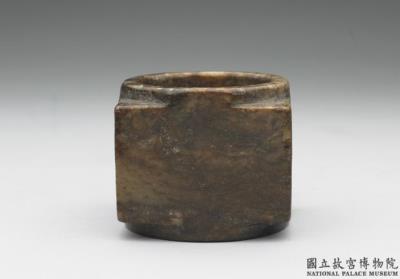 图片[2]-Jade cong tube, late Neolithic period (c. 2300-1700 BCE)-China Archive
